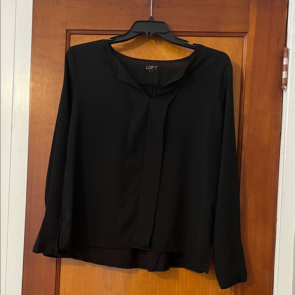 LOFT Classic Black Women's Blouse
